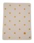 Preview: David Fussenegger Babydecke Juwel mit Stick 'Sonne' 70 x 90 cm Rohweiß